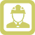 Пиктограмма: человек в строительной каске
